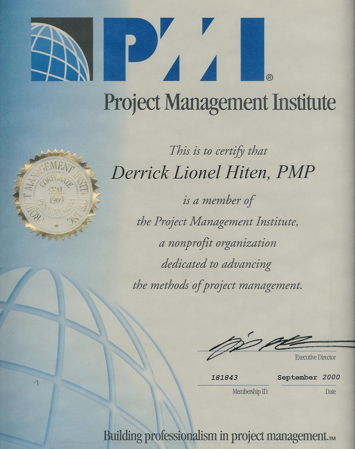 Project Management Institute